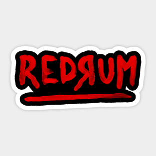 Redrum Sticker